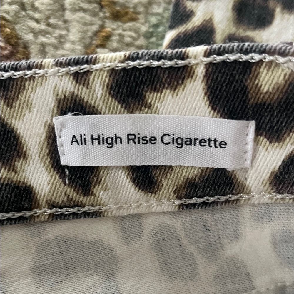 Frame Ali High Rise Cigarette Jeans - Picture 5 of 8